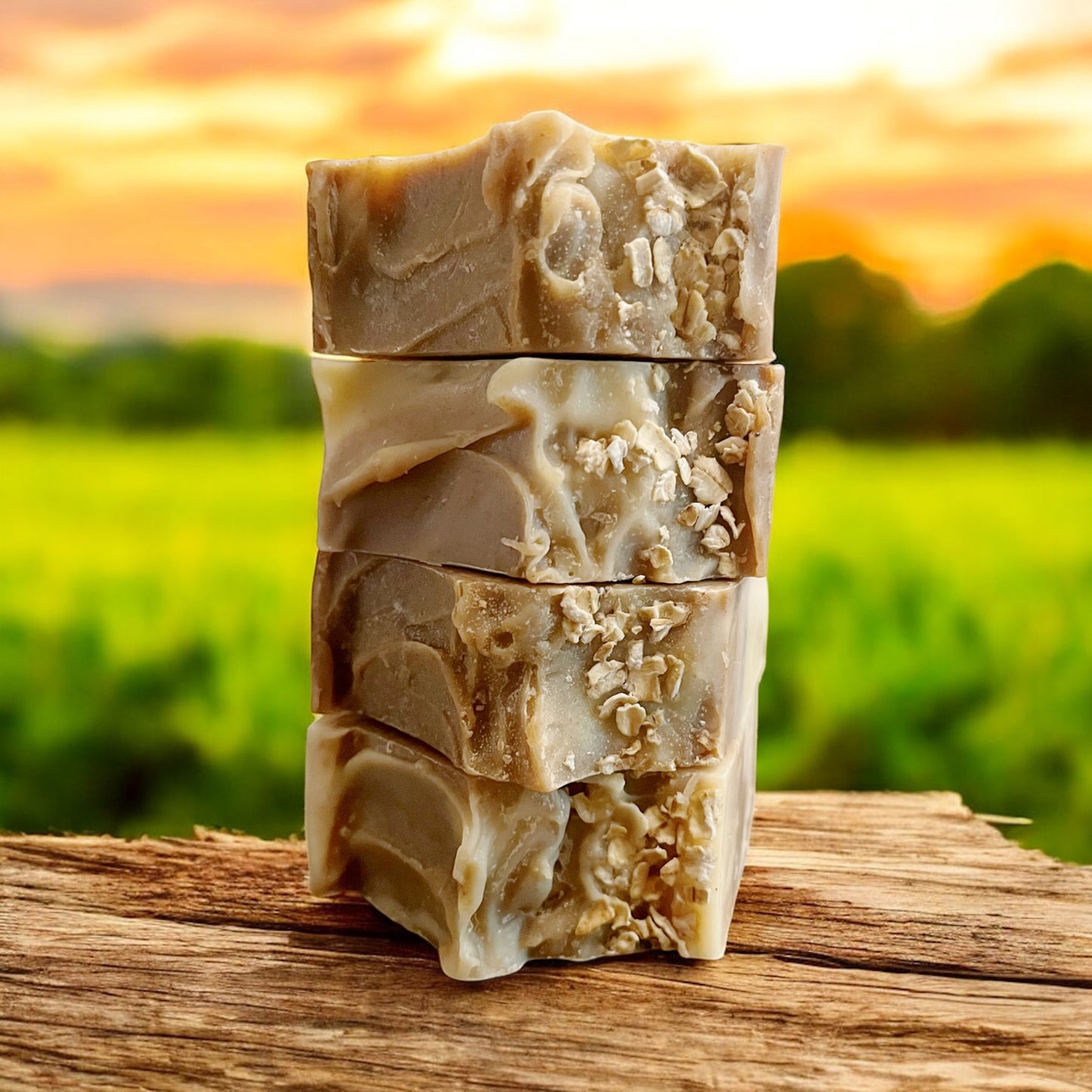Black Raspberry & Oats Bar Soap