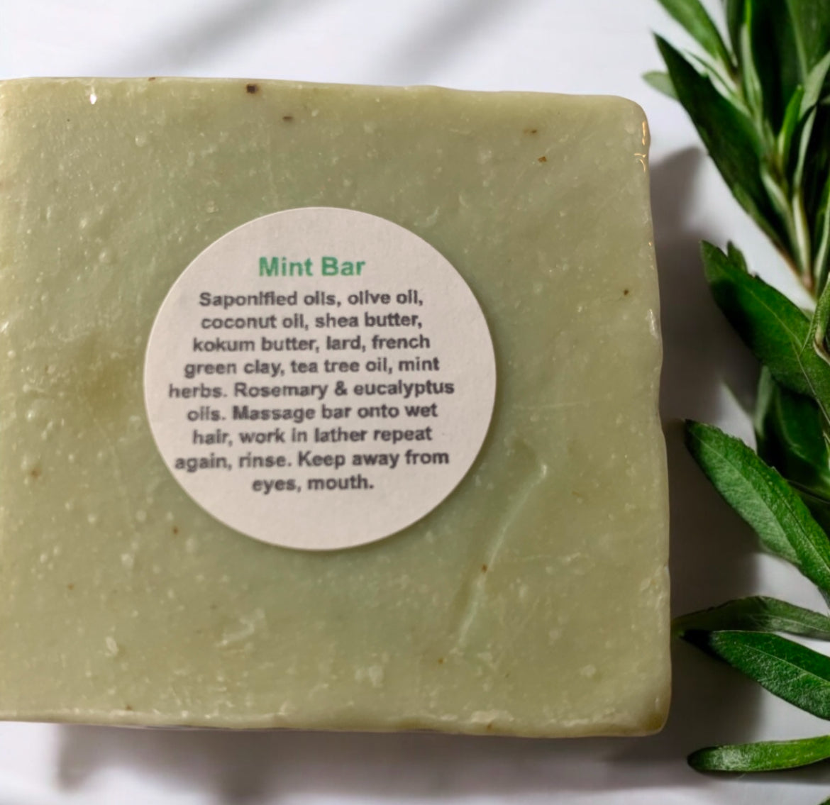 Rosemary Mint Shampoo Bar