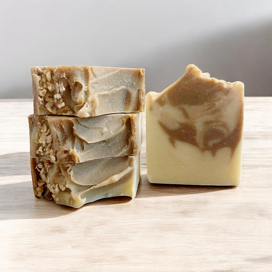 Black Raspberry & Oats Bar Soap