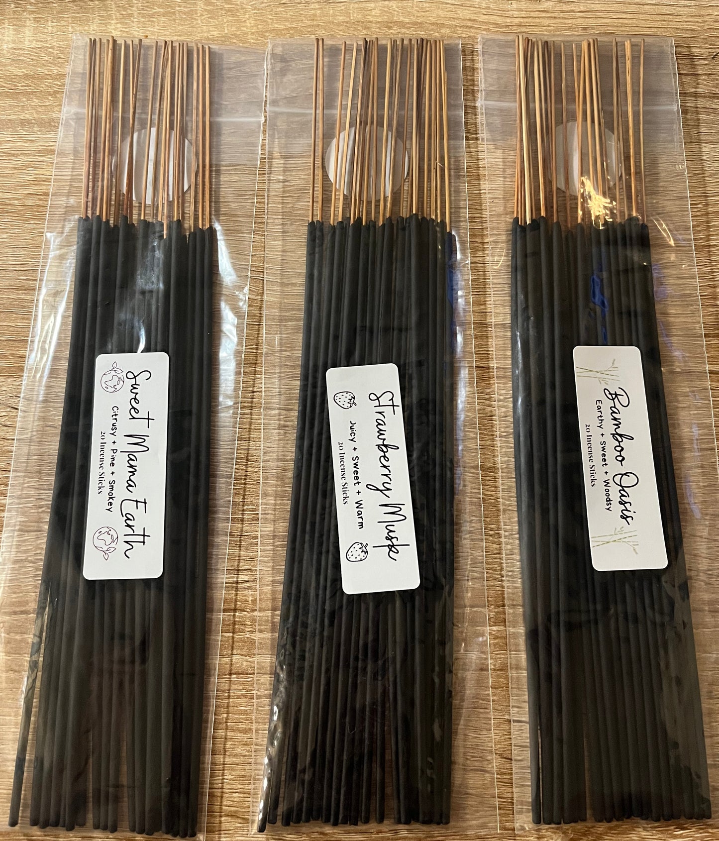 Incense Sticks, Hand Dipped, 11”, Aromatherapy, Cleansing, Aromatic Smoke