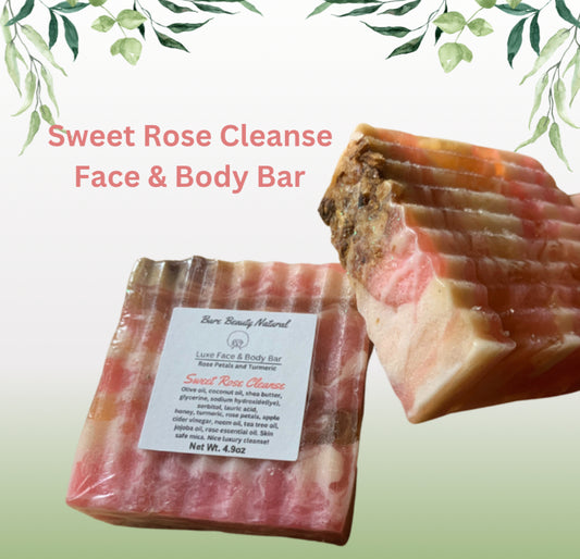 Sweet Rose Cleanse Bar