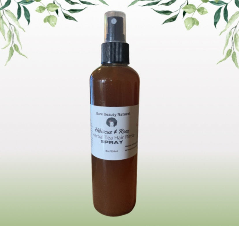 Hibiscus Tea Hair Rinse Spray